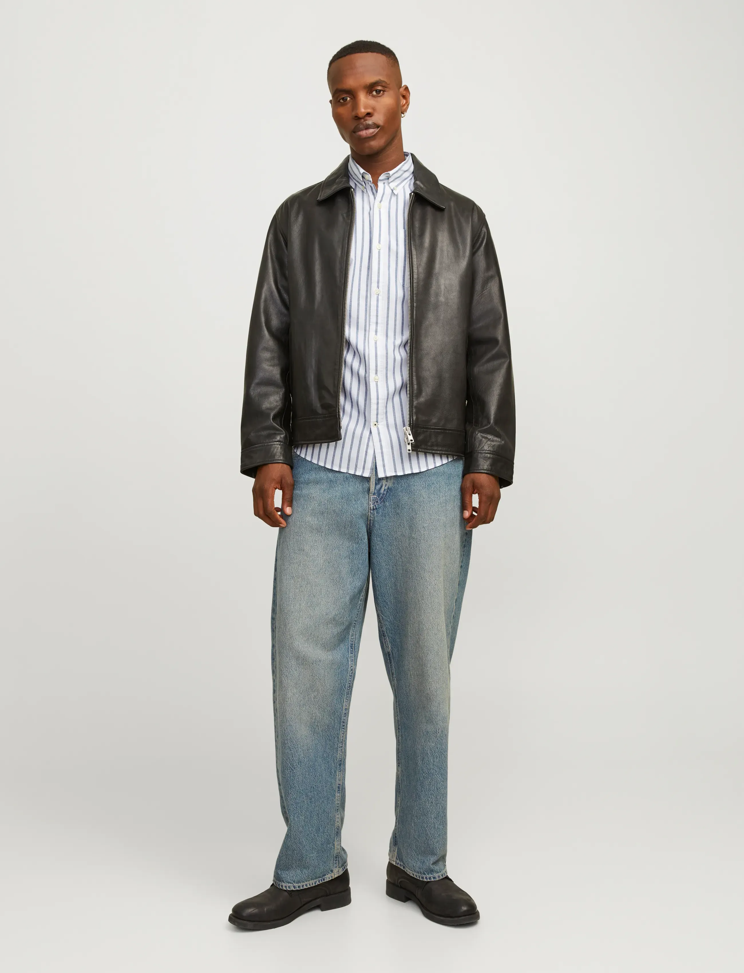 Jack & Jones - JJEOXFORD SHIRT LS NOOS - oxford skjorter - ensign blue - 3