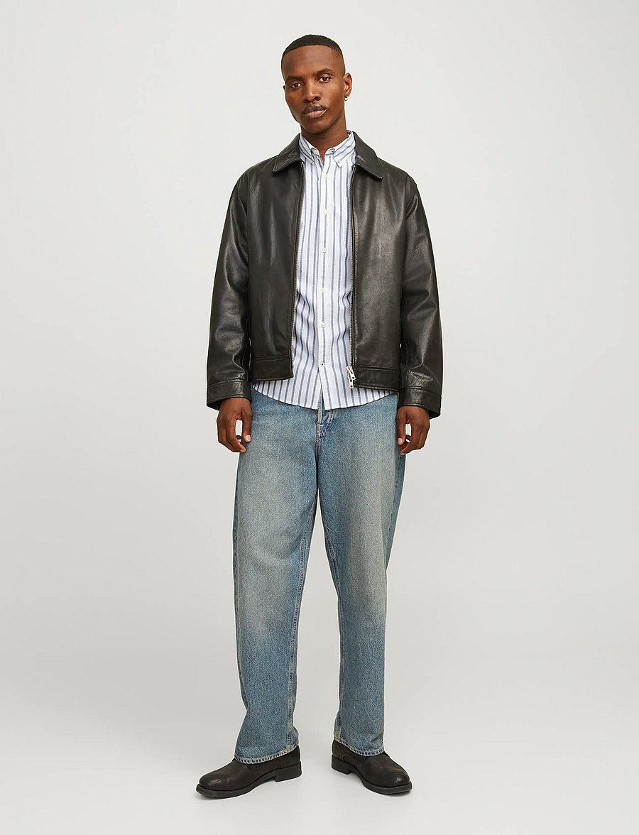 Jack & Jones - JJEOXFORD SHIRT LS NOOS - oxfordi särgid - ensign blue - 3