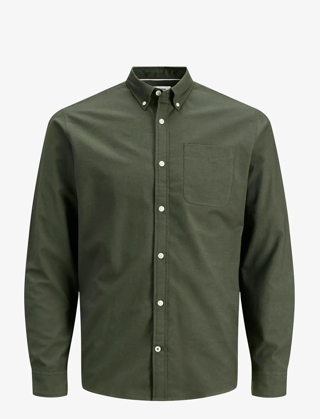 Jack & Jones - JJEOXFORD SHIRT LS NOOS - oxford-skjortor - forest night - 1