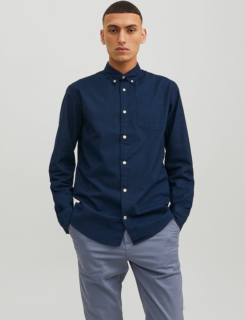 Jack Jones Jjeoxford Shirt Ls Noos (JJ12182486) Oxford-Hemden