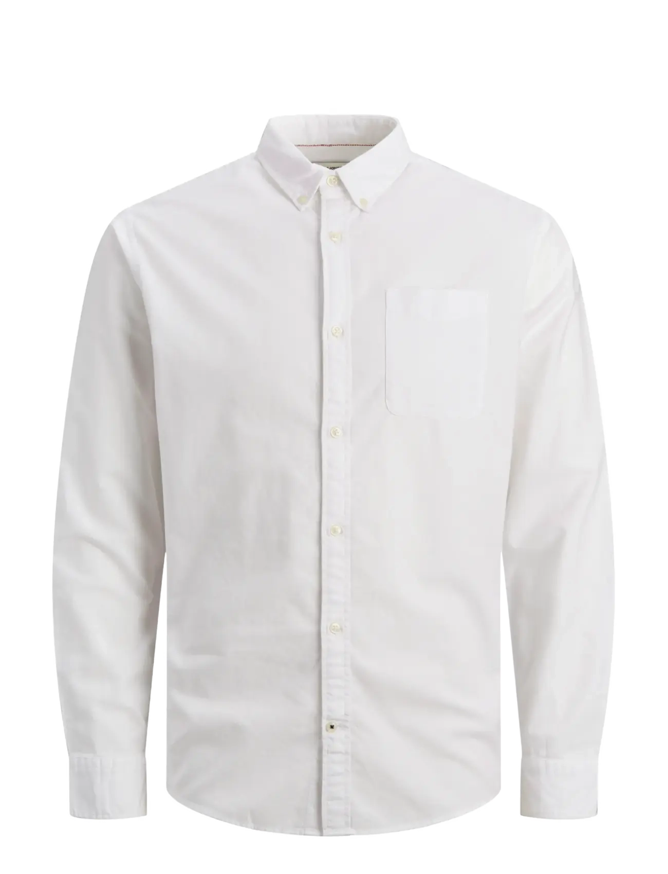JACK & JONES Jjeoxford Shirt Ls Noos Weiß - M - Herren