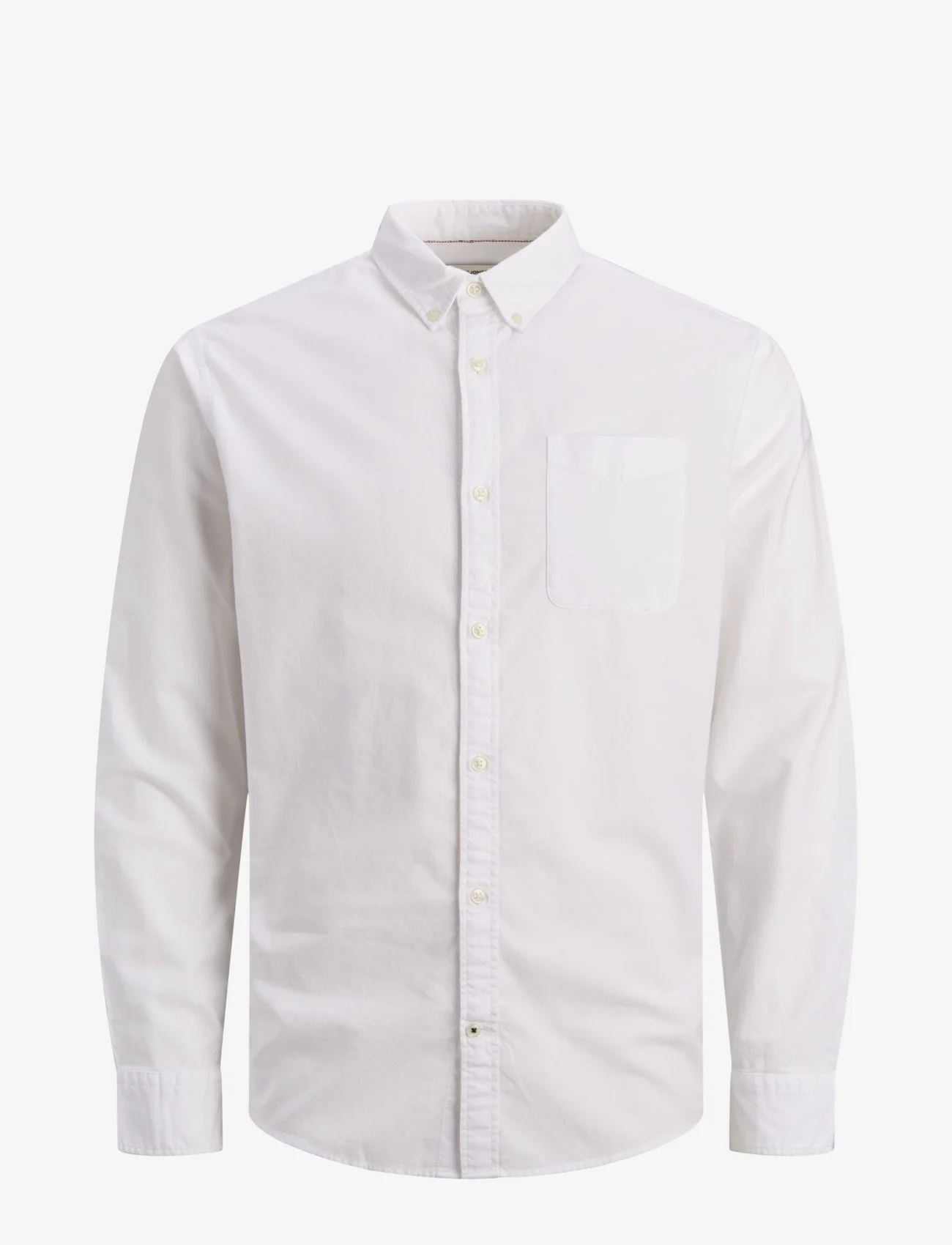 Jack & Jones - JJEOXFORD SHIRT LS NOOS - oxford shirts - white - 0