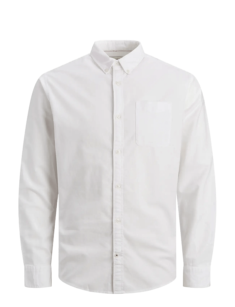 Jack & Jones - JJEOXFORD SHIRT LS NOOS - oxford-skjortor - white - 1