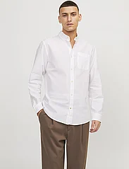 Jack & Jones - JJEOXFORD SHIRT LS NOOS - oxford shirts - white - 4