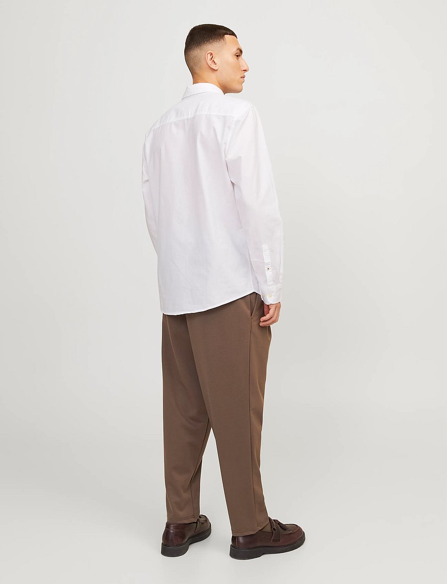 Jack & Jones - JJEOXFORD SHIRT LS NOOS - oxfordi särgid - white - 3