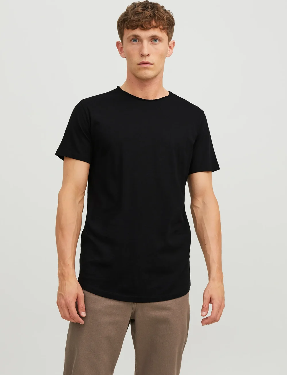 Jack & Jones - JJEBASHER TEE O-NECK SS - kurzärmelig - black - 5