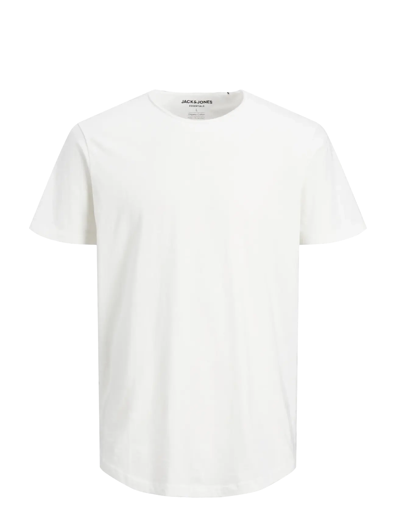 Jack & Jones JJEBASHER TEE O-NECK SS NOOS - Kleidung - CLOUD DANCER / white