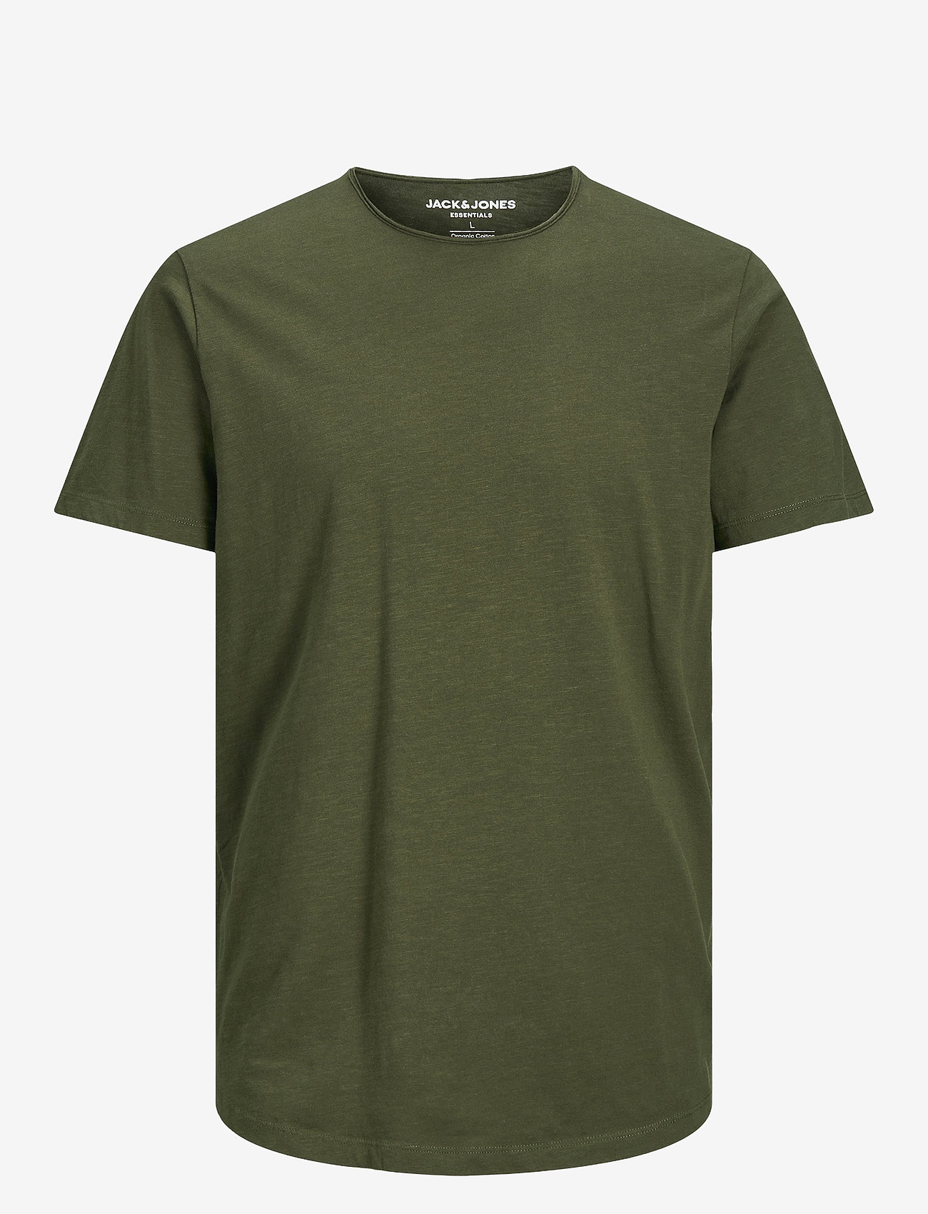 Jack & Jones - JJEBASHER TEE O-NECK SS NOOS - kortærmede t-shirts - forest night - 1