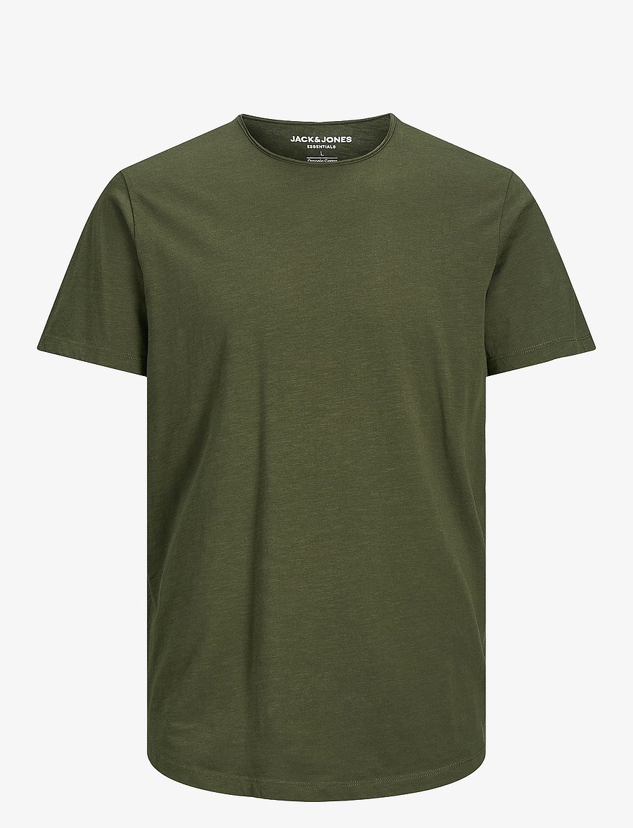 Jack & Jones - JJEBASHER TEE O-NECK SS NOOS - kurzärmelig - forest night - 1