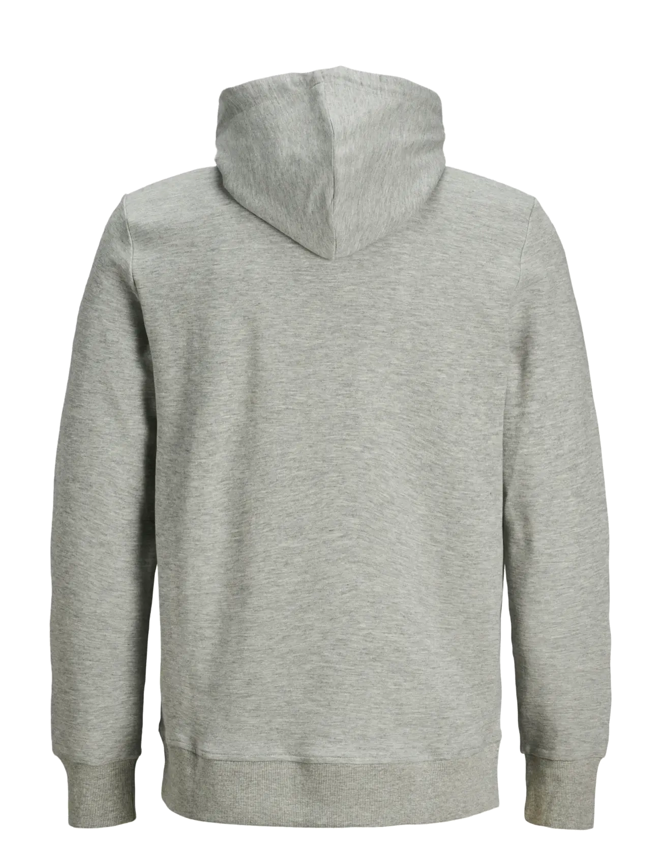 Jack & Jones - JJEBASIC SWEAT HOOD NOOS - light grey melange - 2