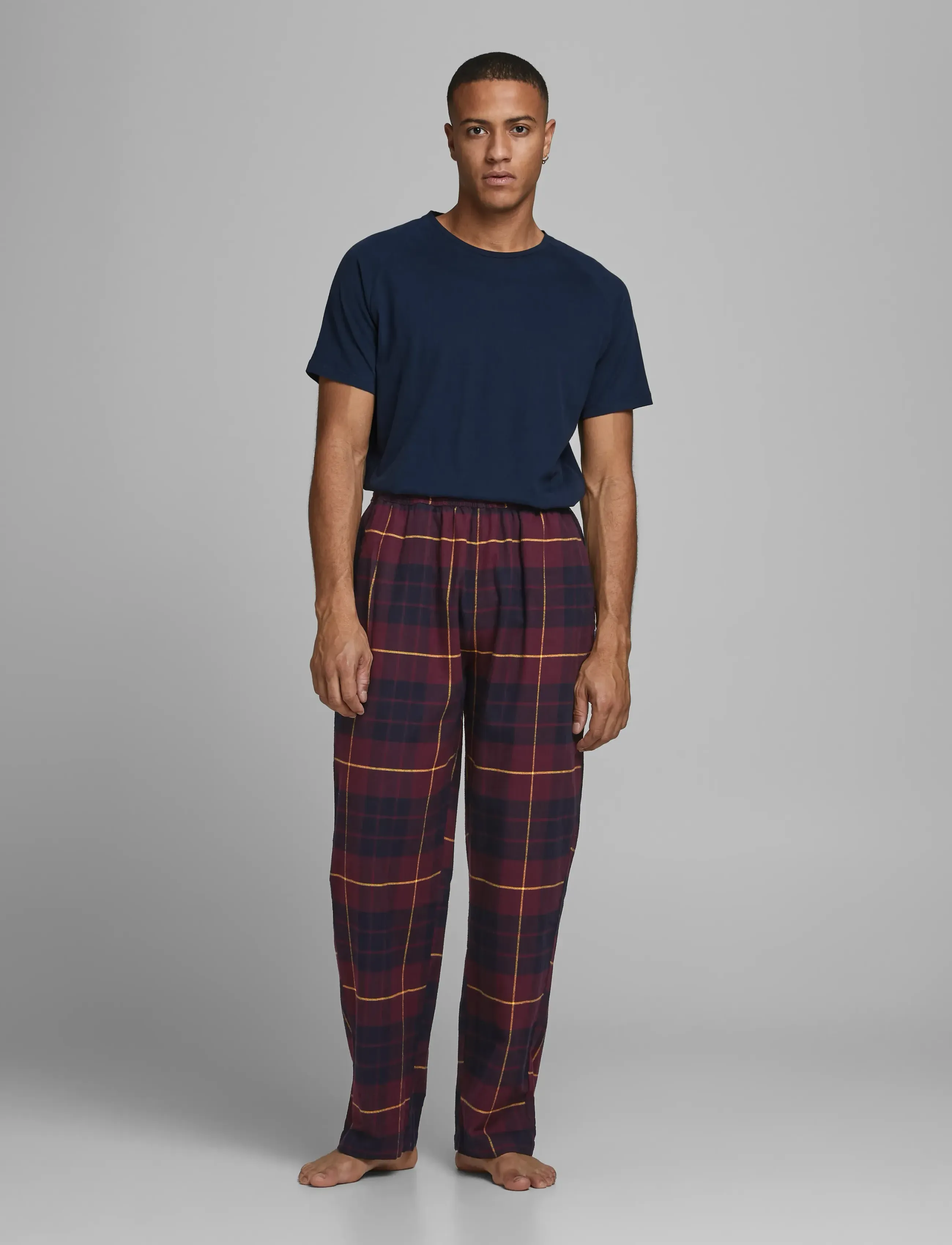Jack & Jones Jacrimon Pants, L, Brown, Nat- Og Loungewear > Loungebukser, Herre