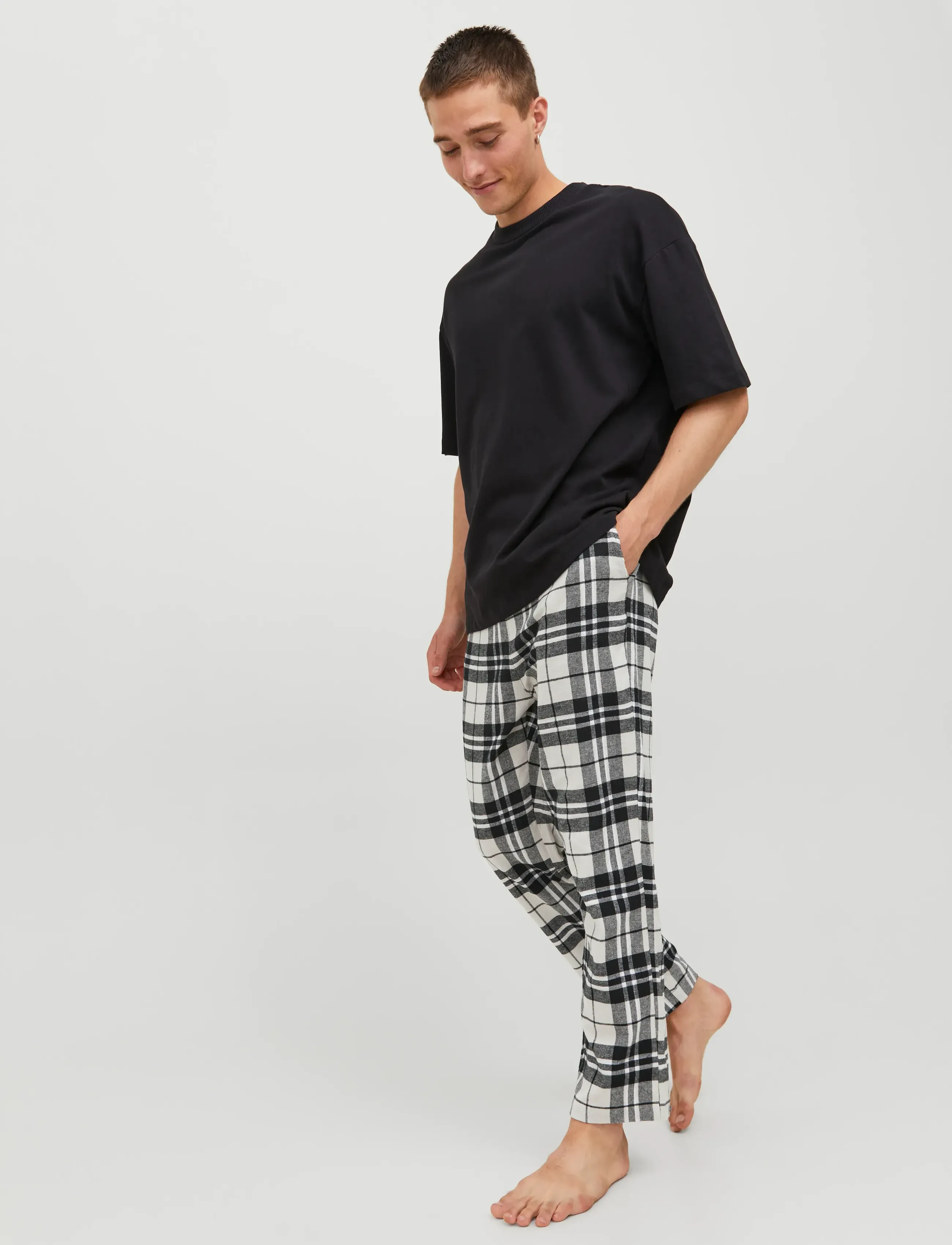 Jack & Jones JACRIMON PANTS - Aluspesu - MOONBEAM / grey