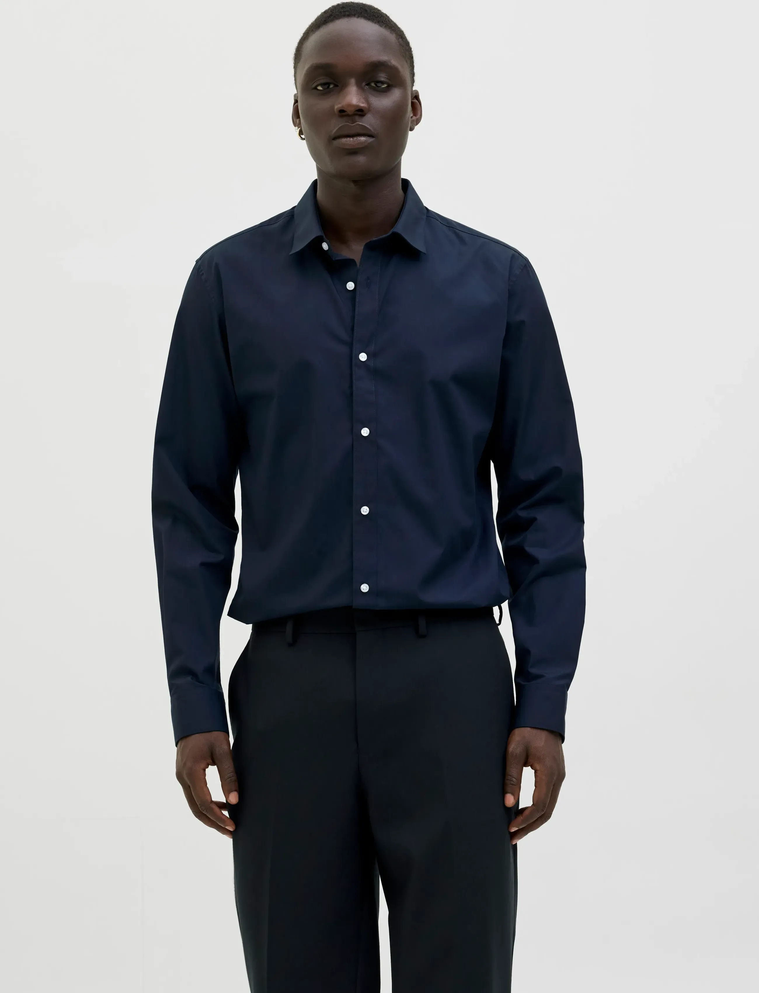 Jack & Jones - JJJOE SHIRT LS 2 PACK MP - chemises décontractées - navy blazer - 3