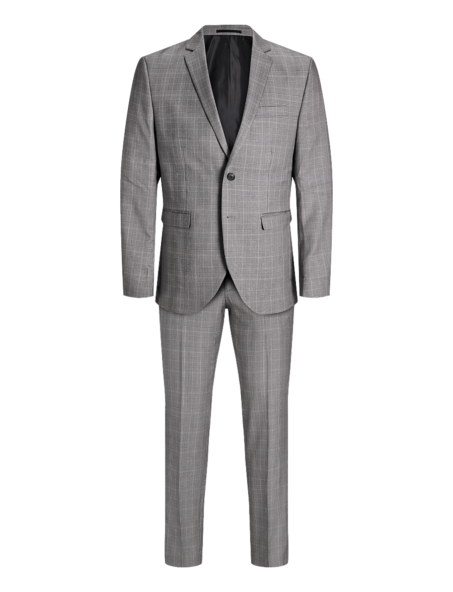 Jack & Jones - JPRFRANCO CHECK SUIT - drizzle - 1