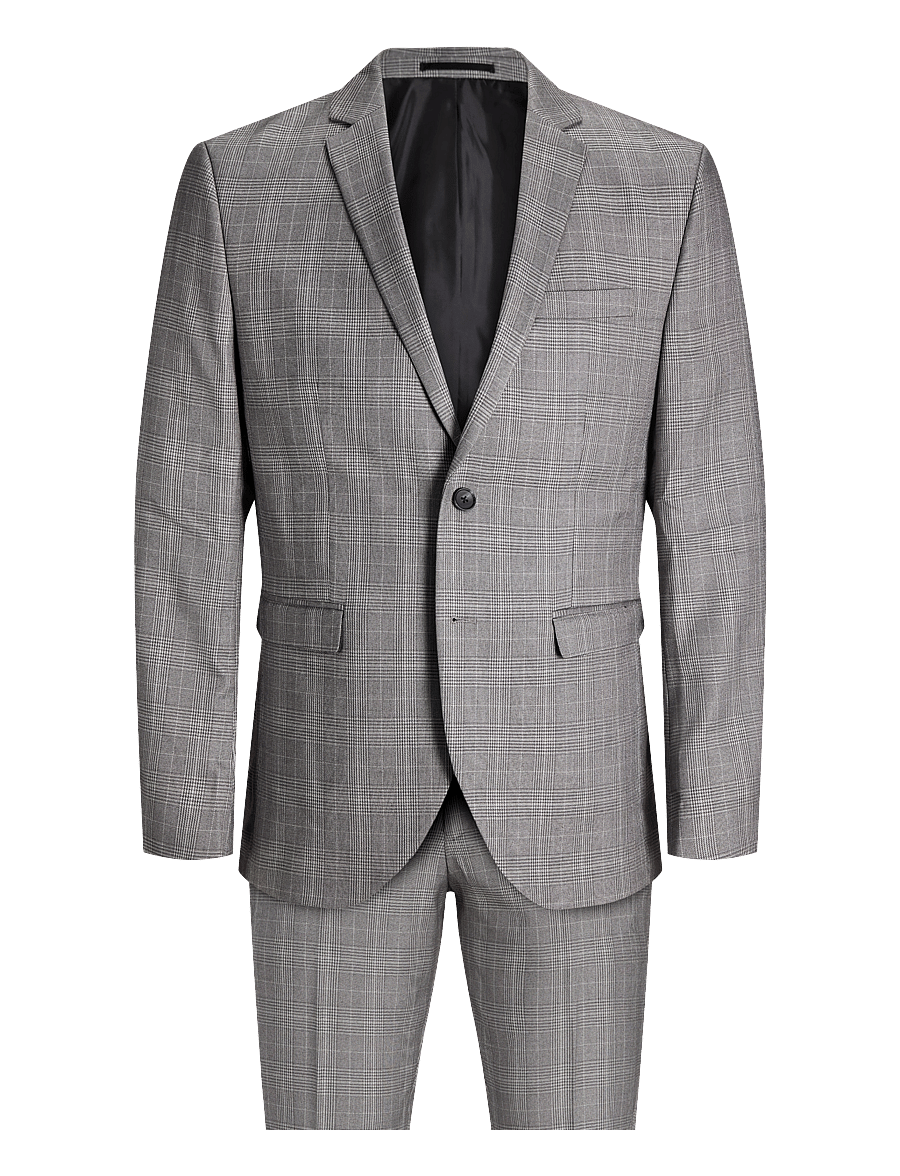 Jack & Jones - JPRFRANCO CHECK SUIT - drizzle - 2