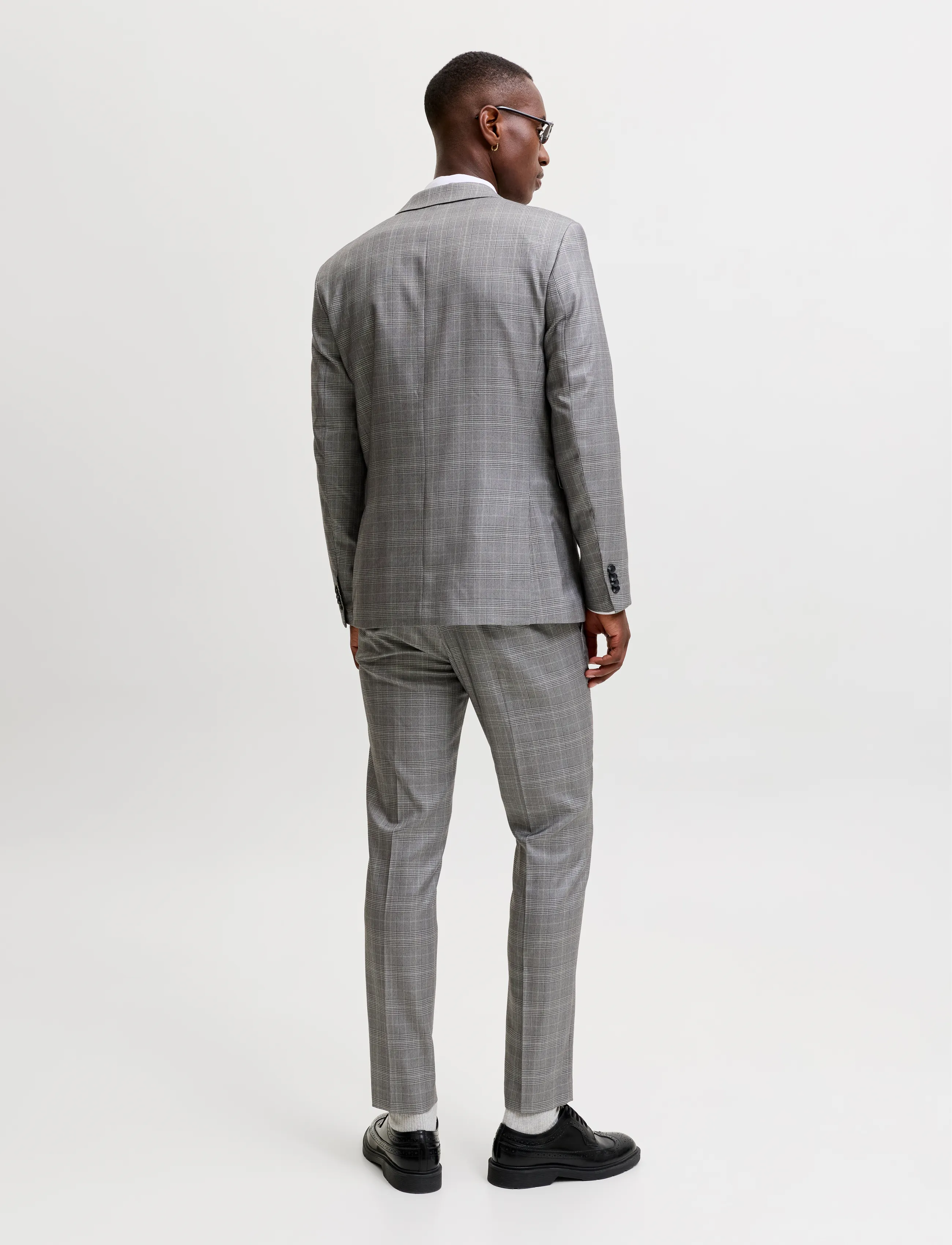 Jack & Jones - JPRFRANCO CHECK SUIT - drizzle - 3