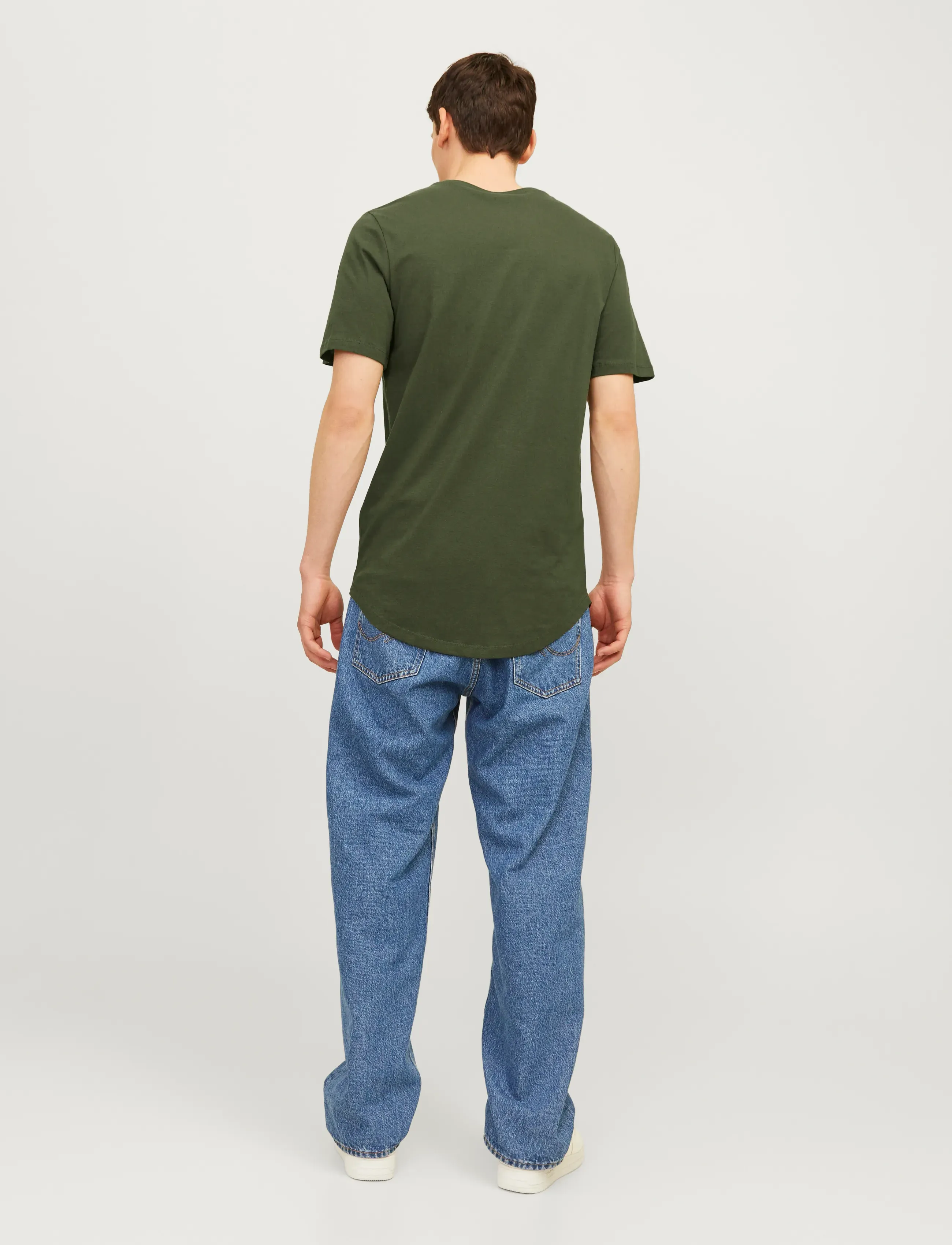 Jack & Jones - JJENOA TEE SS CREW NECK 5PK MP NOOS - kortärmade t-shirts - white - 2