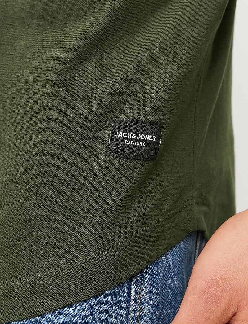 Jack & Jones - JJENOA TEE SS CREW NECK 5PK MP NOOS - t-kreklu multipaka - white - 4