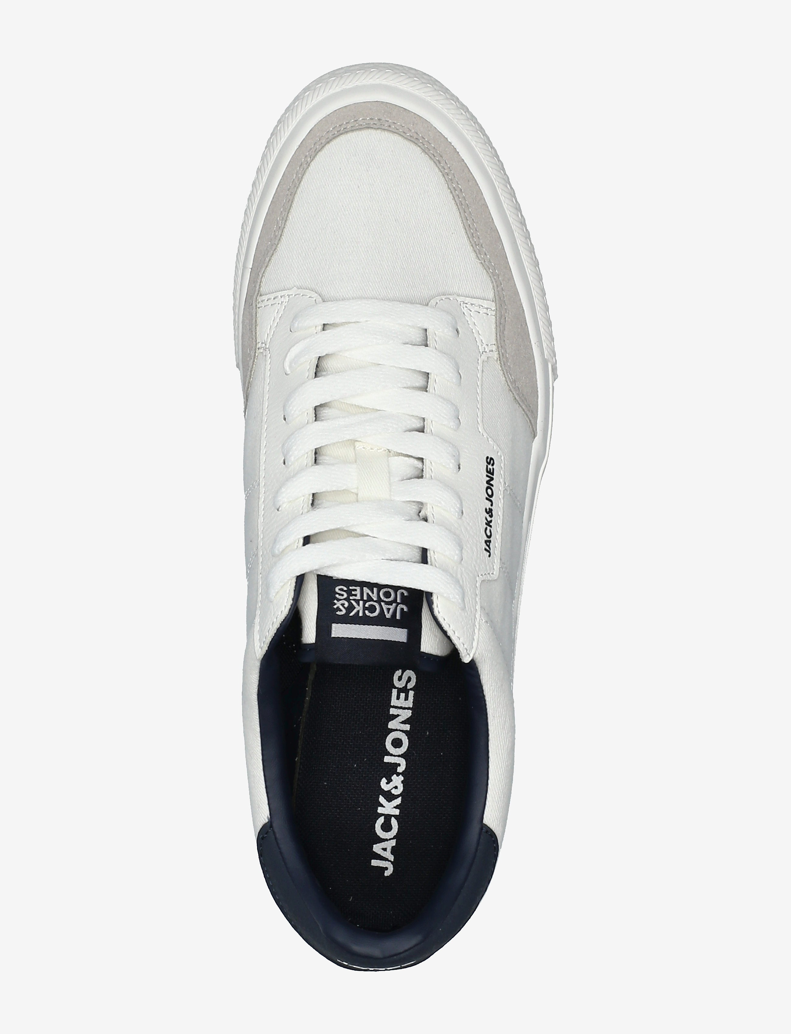Jack & Jones - JFWMORDEN COMBO WHITE/NAVY NOOS - niedriger schnitt - white - 4