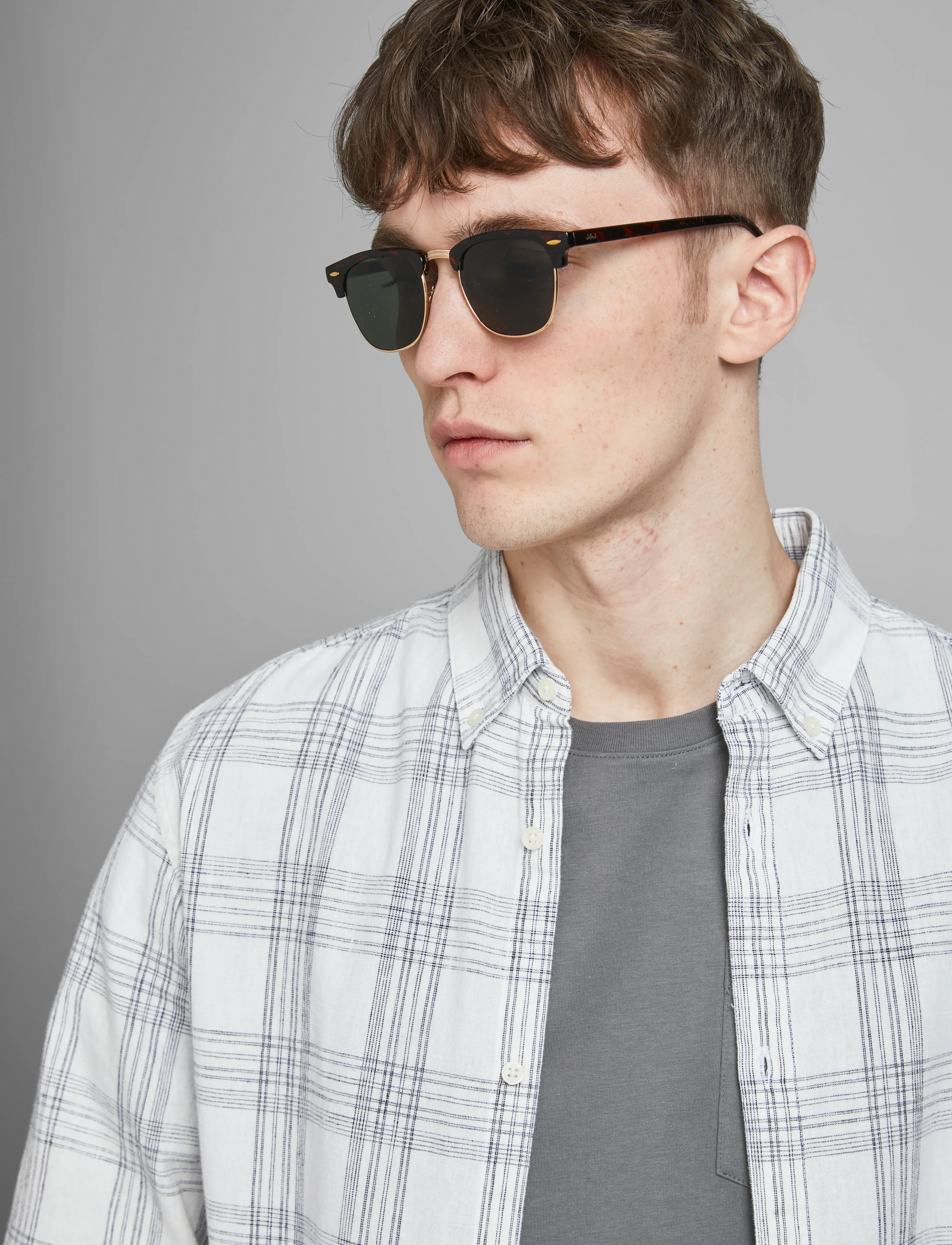 Jack & Jones Jacryder Sunglasses Noos, One Size, Black, Solbriller > Wayfarer-Solbriller Med D-Stel, Herre