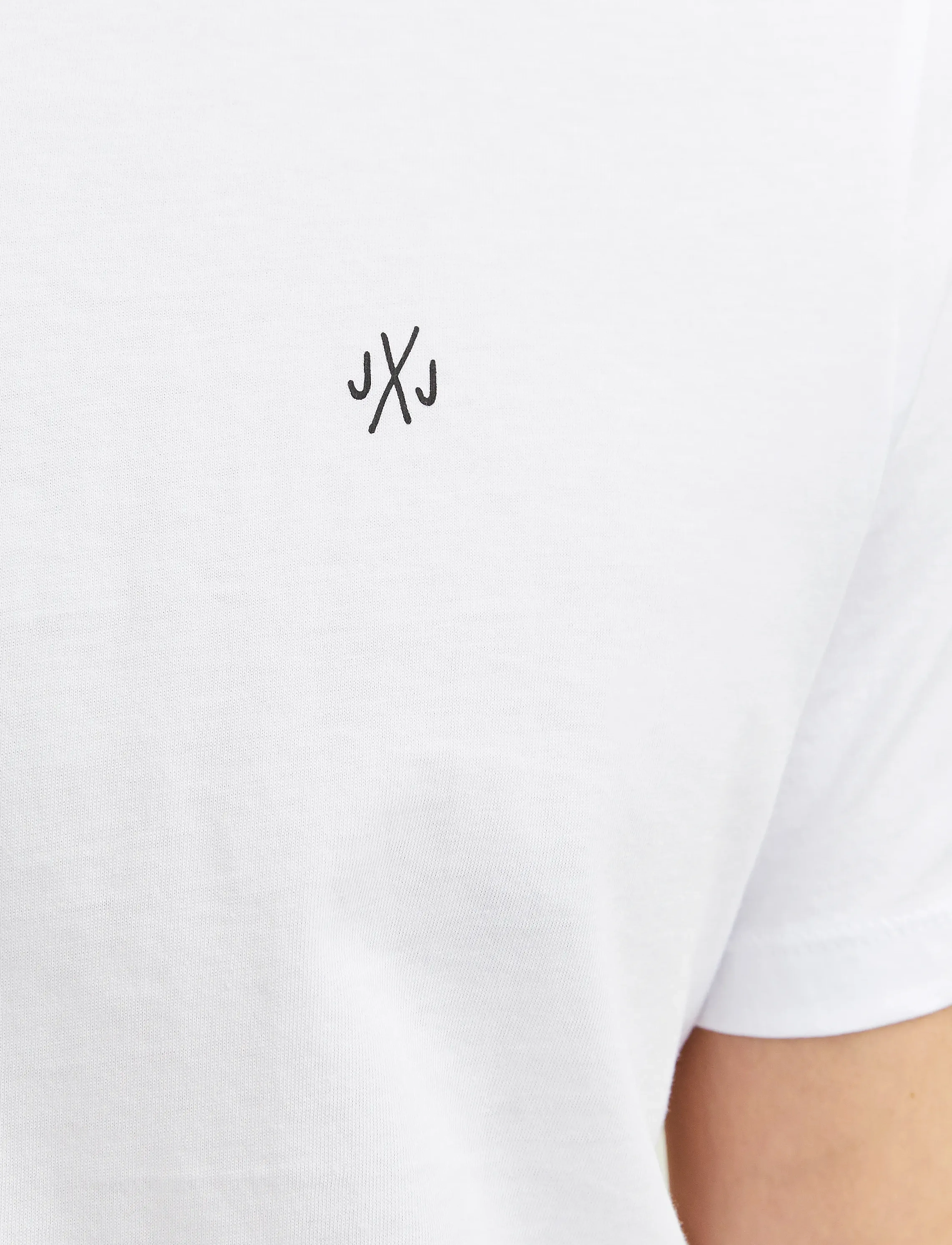 Jack & Jones - JORJXJ TEE SS CREW NECK 5PK MP NOOS - stutterma bolir - white - 4