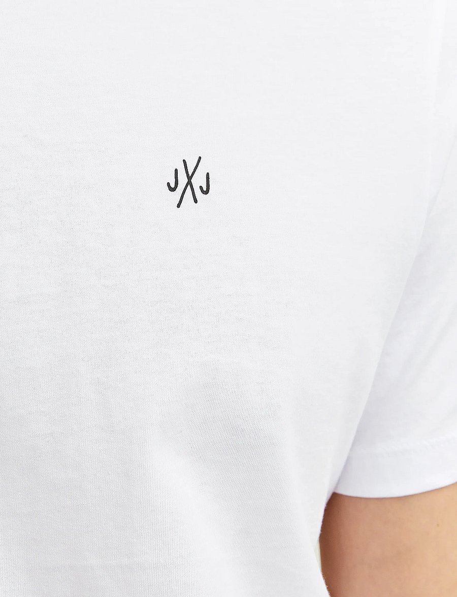 Jack & Jones - JORJXJ TEE SS CREW NECK 5PK MP NOOS - t-paidat monipakkauksessa - white - 4