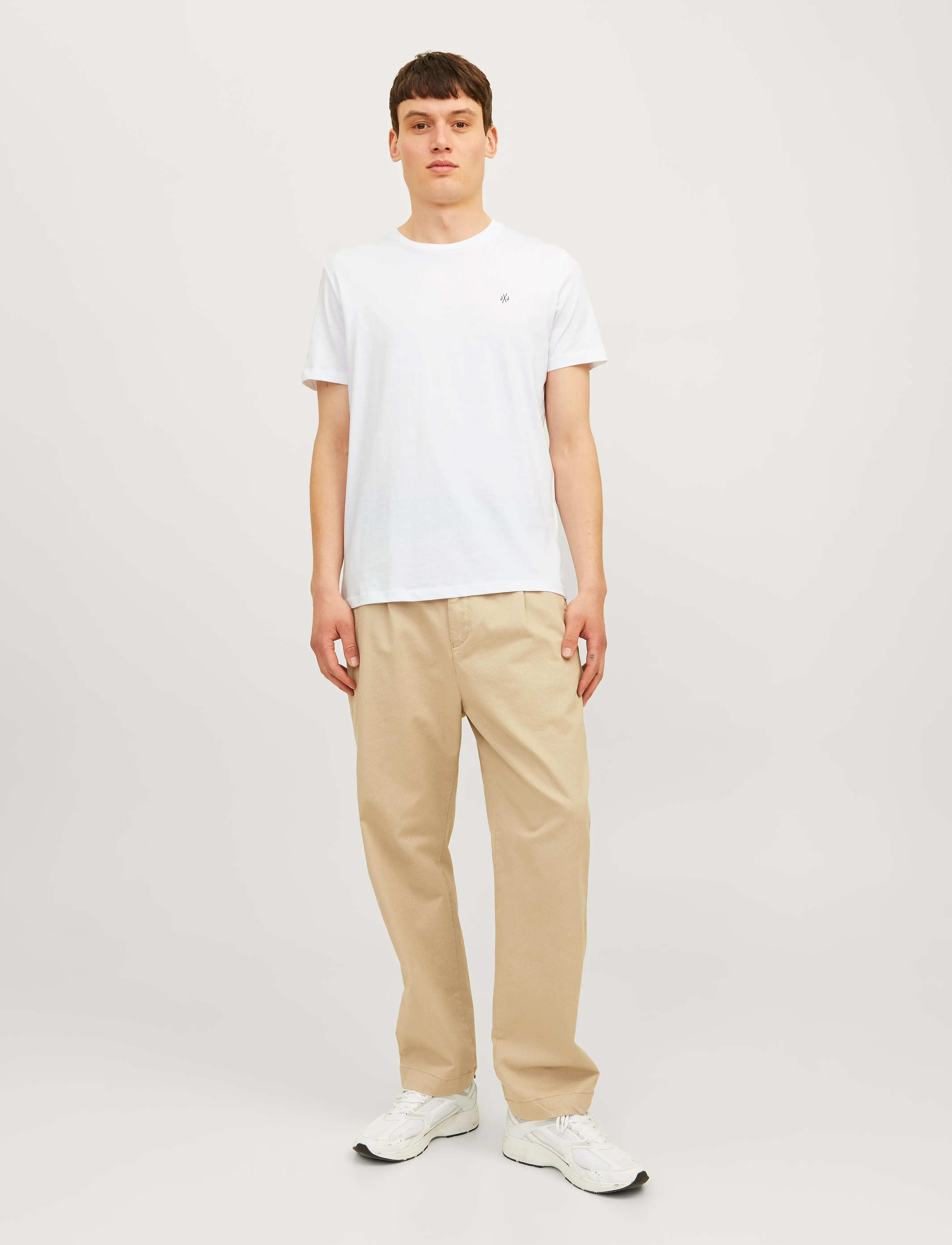 JACK & JONES Jorjxj Tee Ss Crew Neck 5Pk Mp Noos t-shirts - bas herr – bild 6