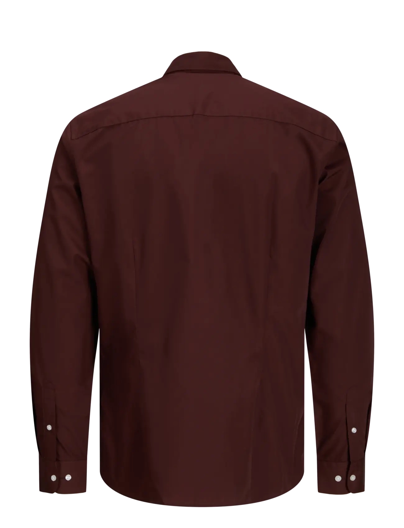 Jack & Jones - JJEJOE SHIRT LS PLAIN NOOS - pidulikud särgid - bitter chocolate - 2