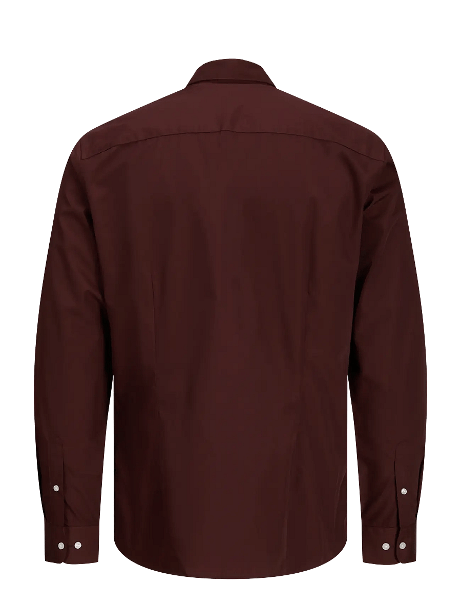 Jack & Jones - JJEJOE SHIRT LS PLAIN NOOS - formal shirts - bitter chocolate - 2