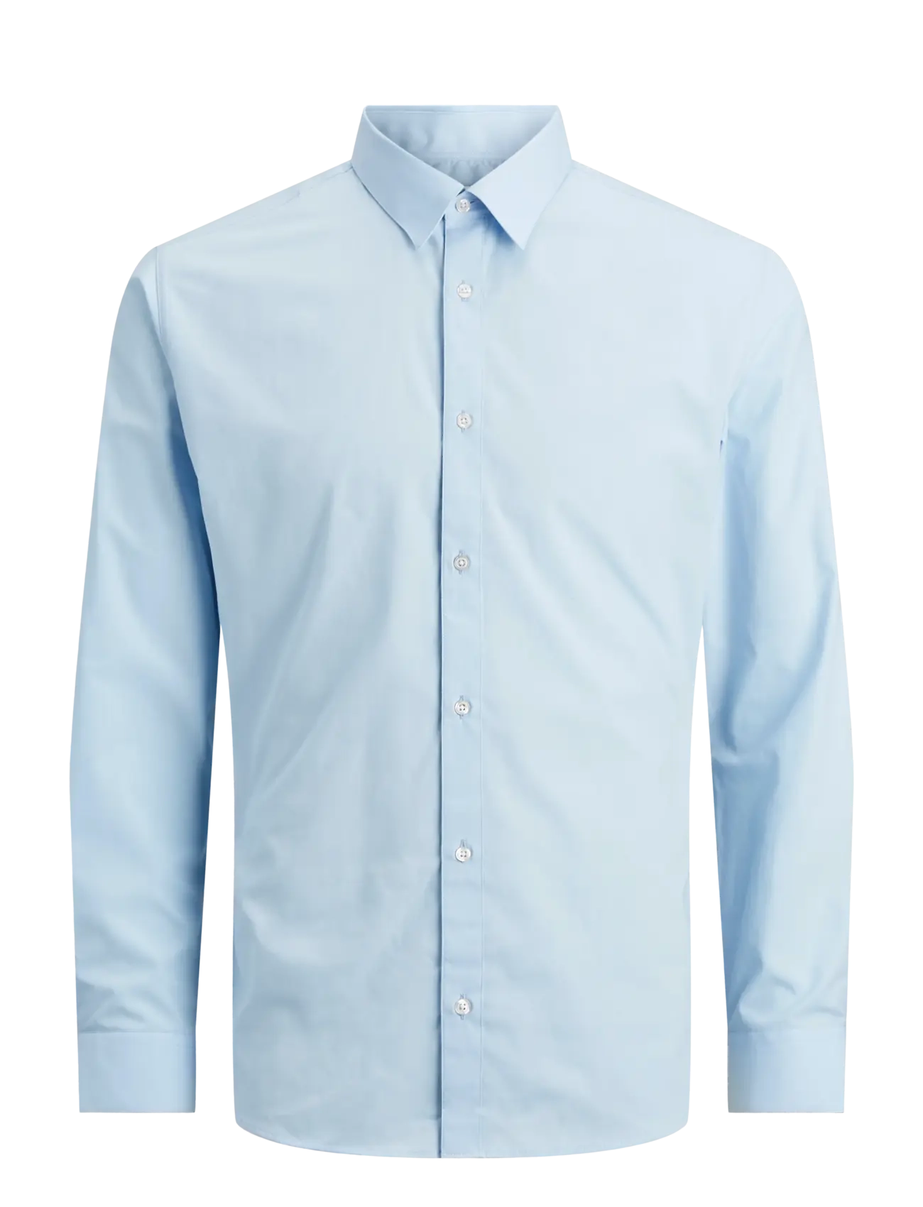 Jack & Jones JJEJOE SHIRT LS PLAIN NOOS - Ballīšu apģērbs par outlet cenām - CASHMERE BLUE / blue