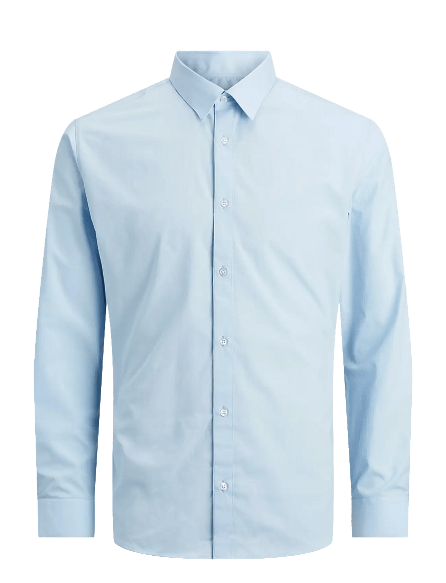 Jack & Jones - JJEJOE SHIRT LS PLAIN NOOS - formelle hemden - cashmere blue - 1