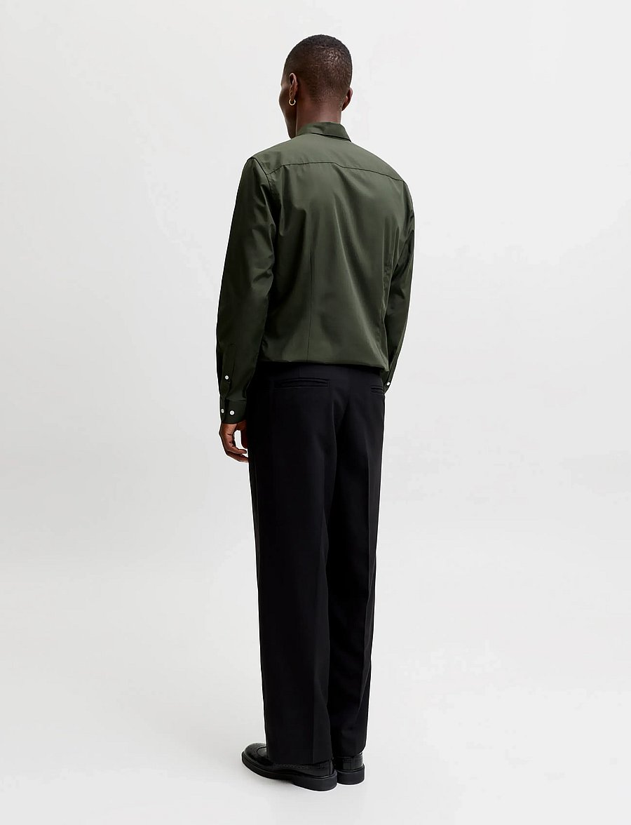 Jack & Jones - JJEJOE SHIRT LS PLAIN NOOS - chemises d'affaires - forest night - 2
