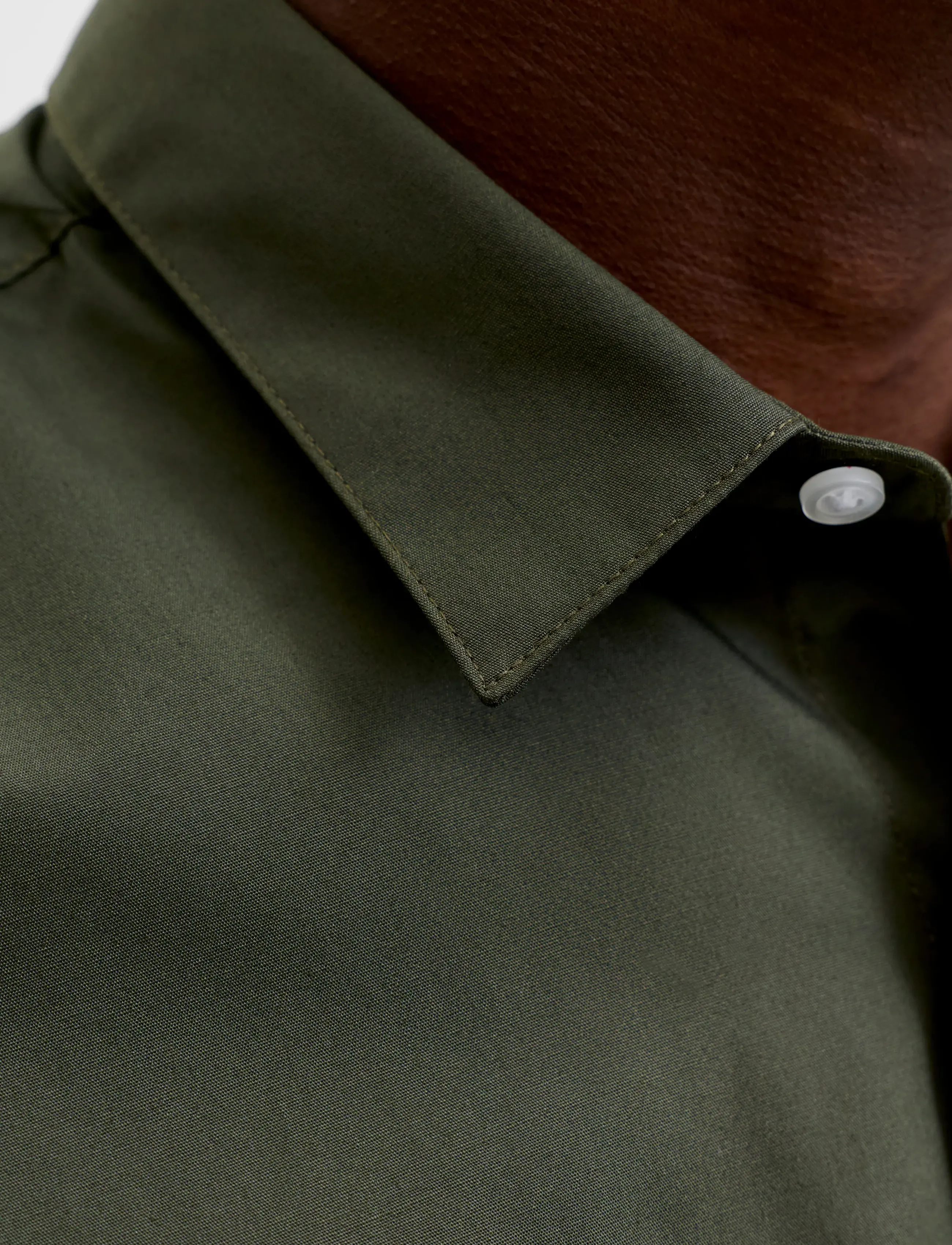 Jack & Jones - JJEJOE SHIRT LS PLAIN NOOS - formele overhemden - forest night - 4