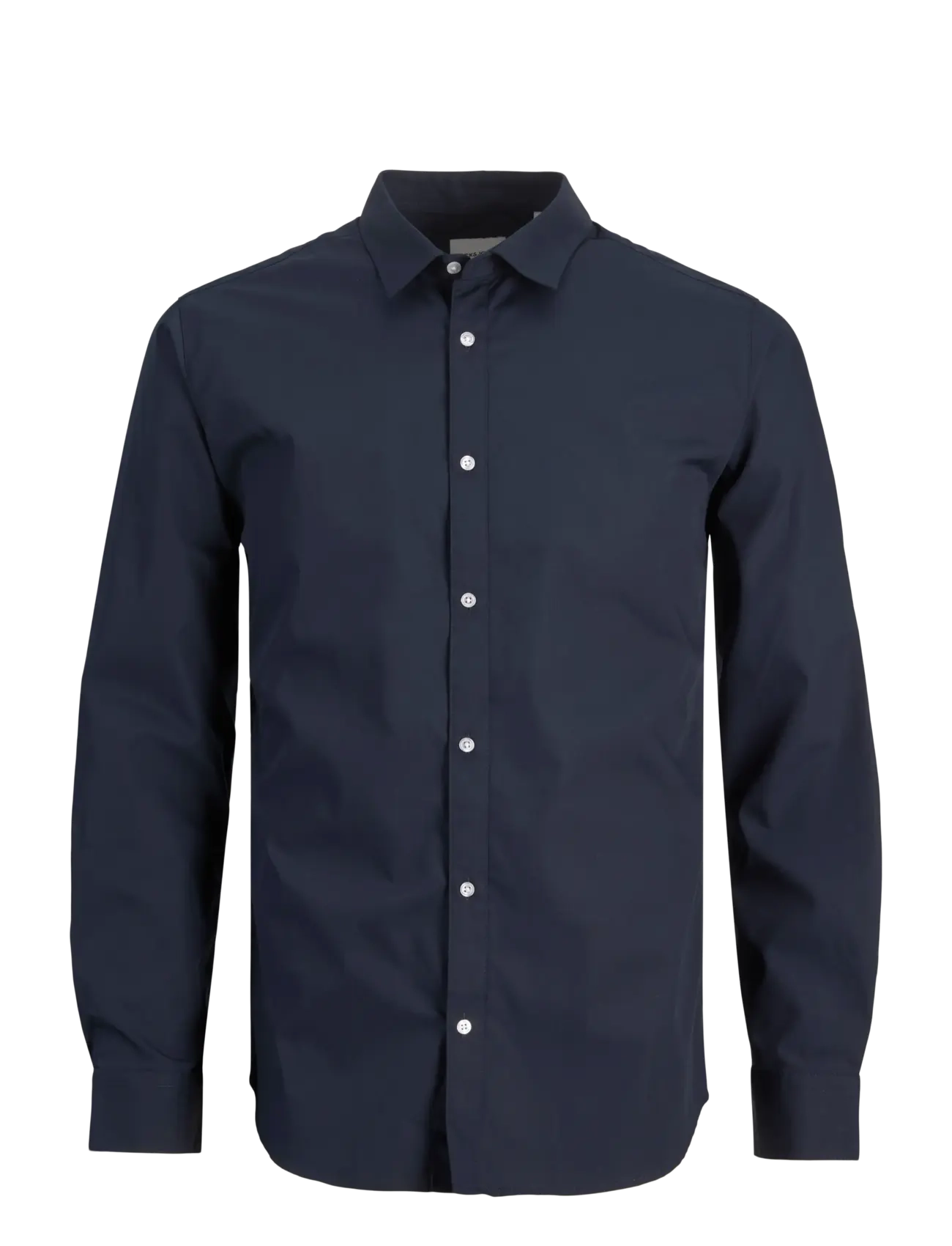 Jack & Jones JJEJOE SHIRT LS PLAIN NOOS - Jack & Jones - NAVY BLAZER / navy