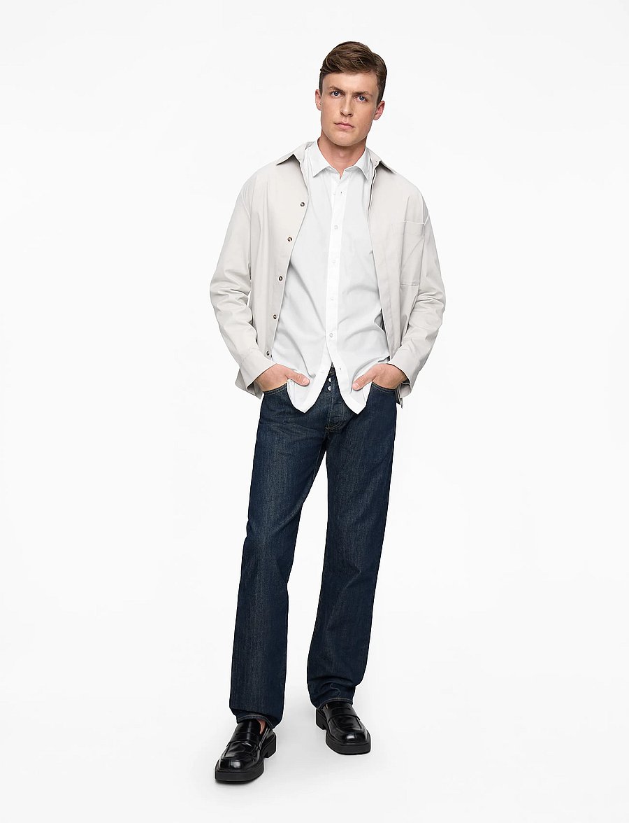 Jack & Jones - JJEJOE SHIRT LS PLAIN NOOS - formelle hemden - white - 2