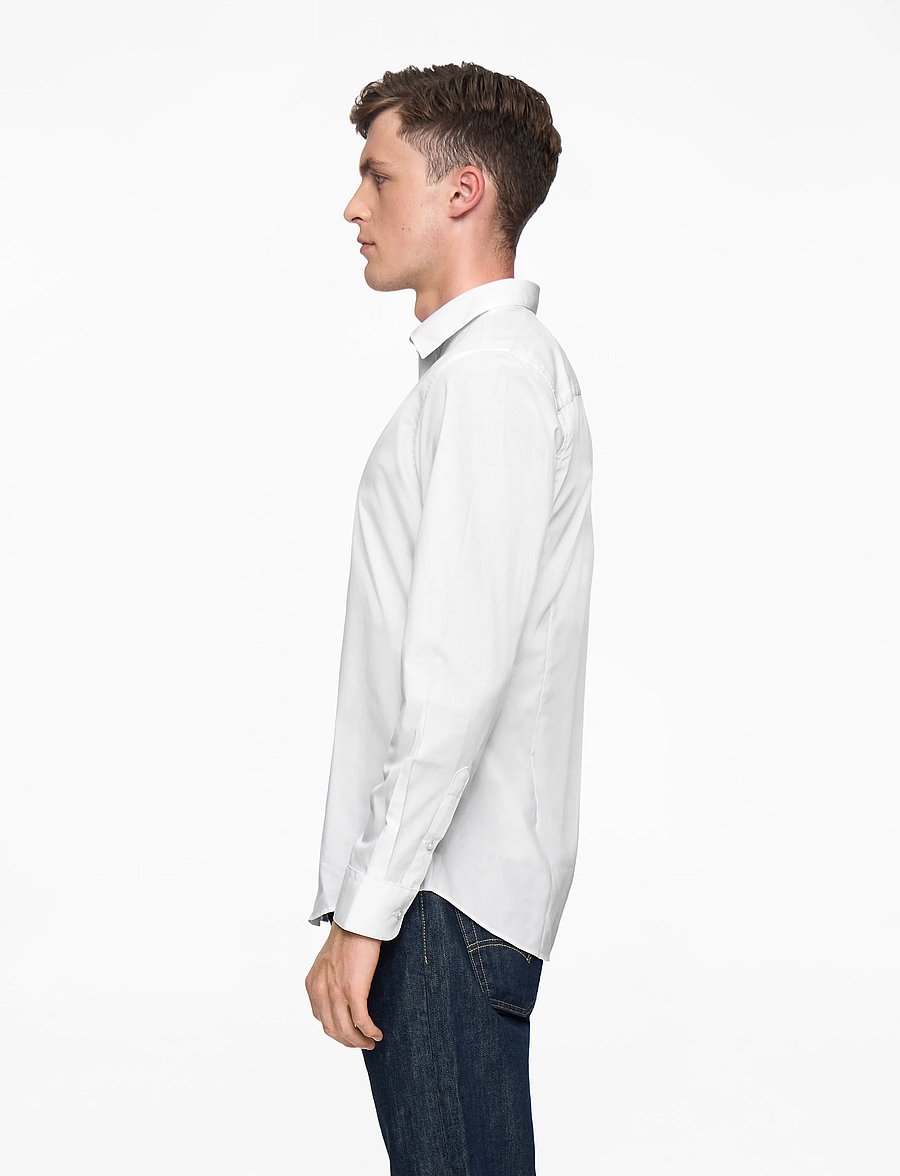 Jack & Jones - JJEJOE SHIRT LS PLAIN NOOS - formelle hemden - white - 3