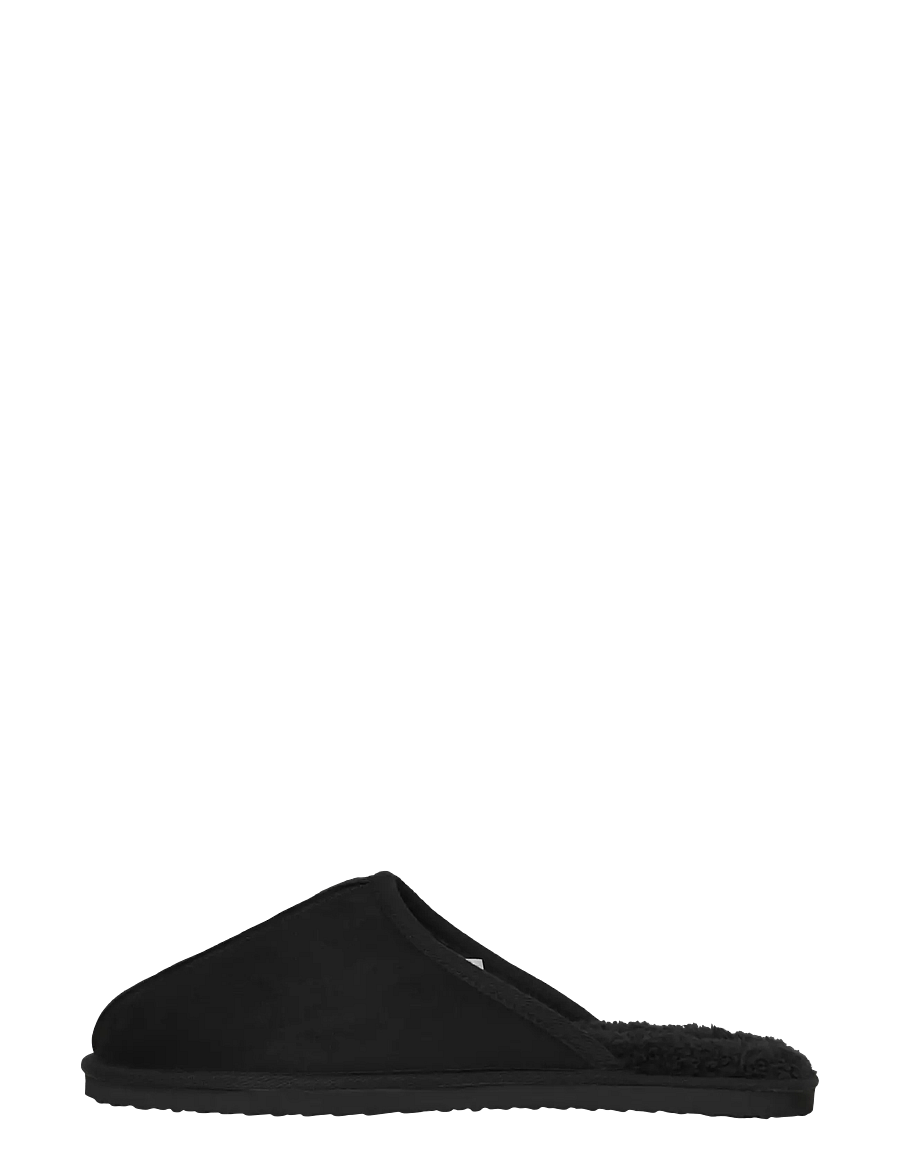 Jack & Jones - JFWDUDELY MICROFIBER SLIPPER PB - kollektioner - anthracite - 1