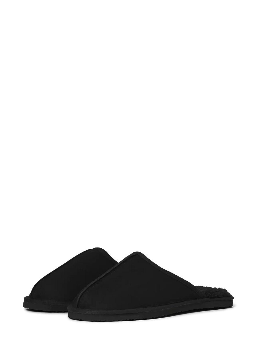 Jack & Jones - JFWDUDELY MICROFIBER SLIPPER PB - kollektioner - anthracite - 3