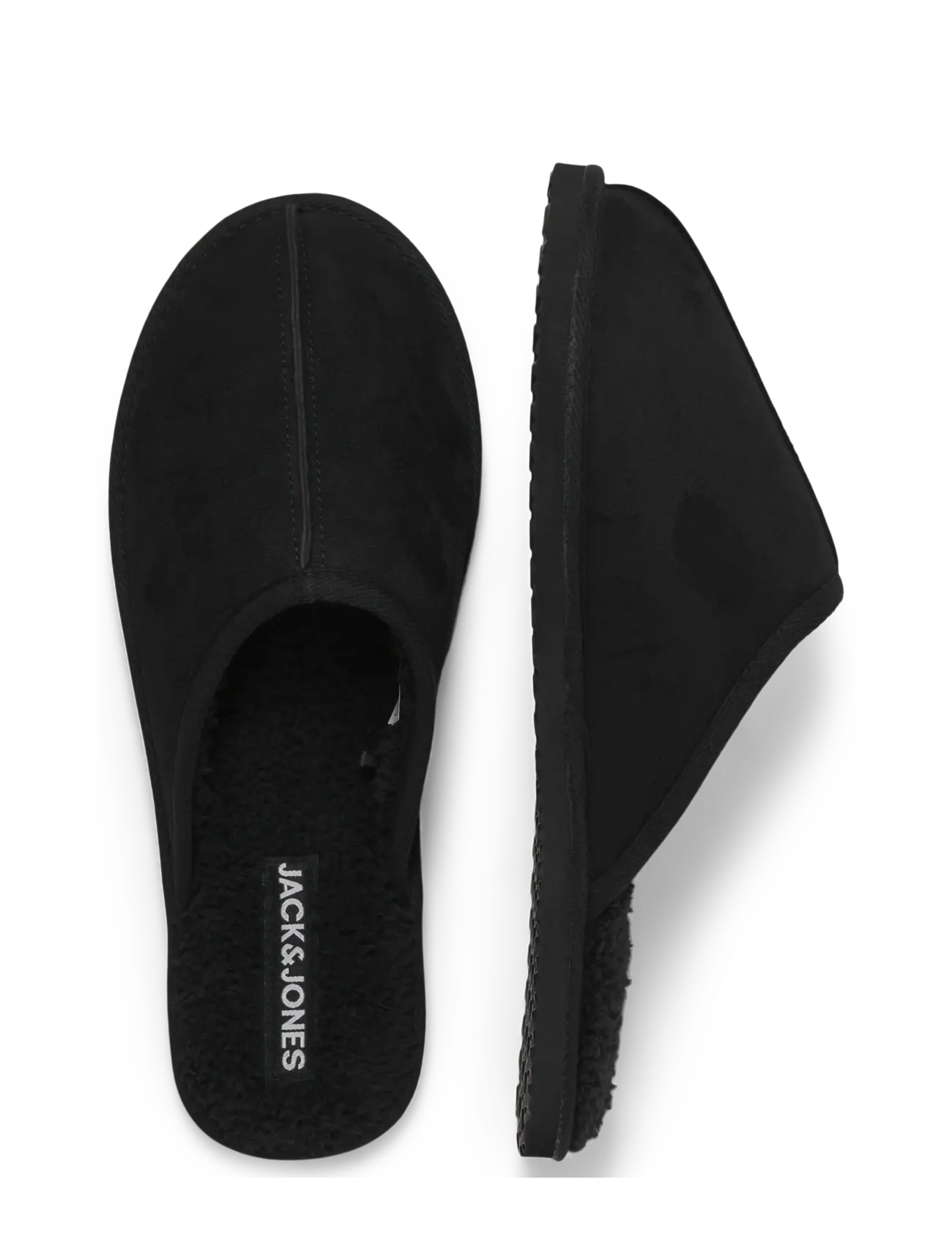 Jack & Jones - JFWDUDELY MICROFIBER SLIPPER PB - kollektioner - anthracite - 5
