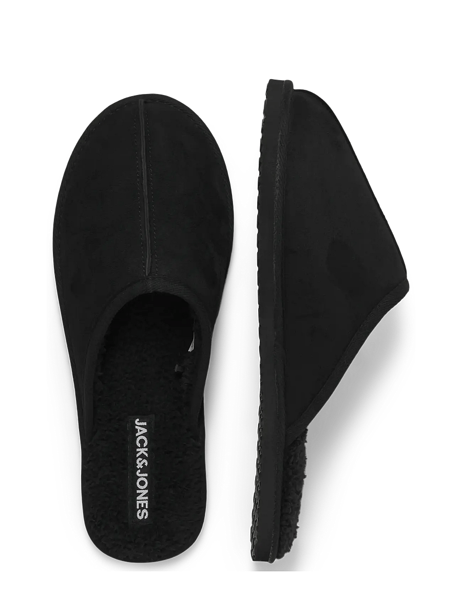 Jack & Jones - JFWDUDELY MICROFIBER SLIPPER PB - kollektioner - anthracite - 5