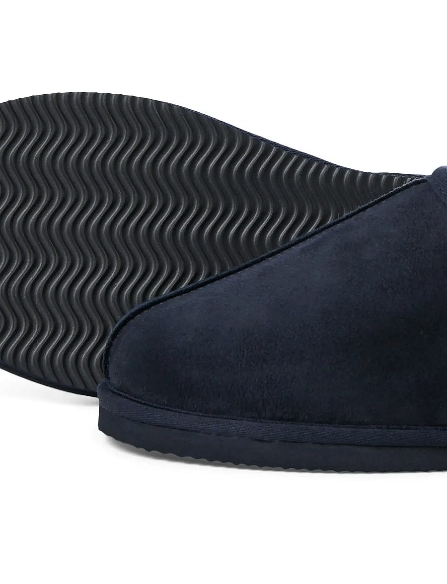 Jack & Jones - JFWDUDELY MICROFIBER SLIPPER PB - kollektioner - navy blazer - 4