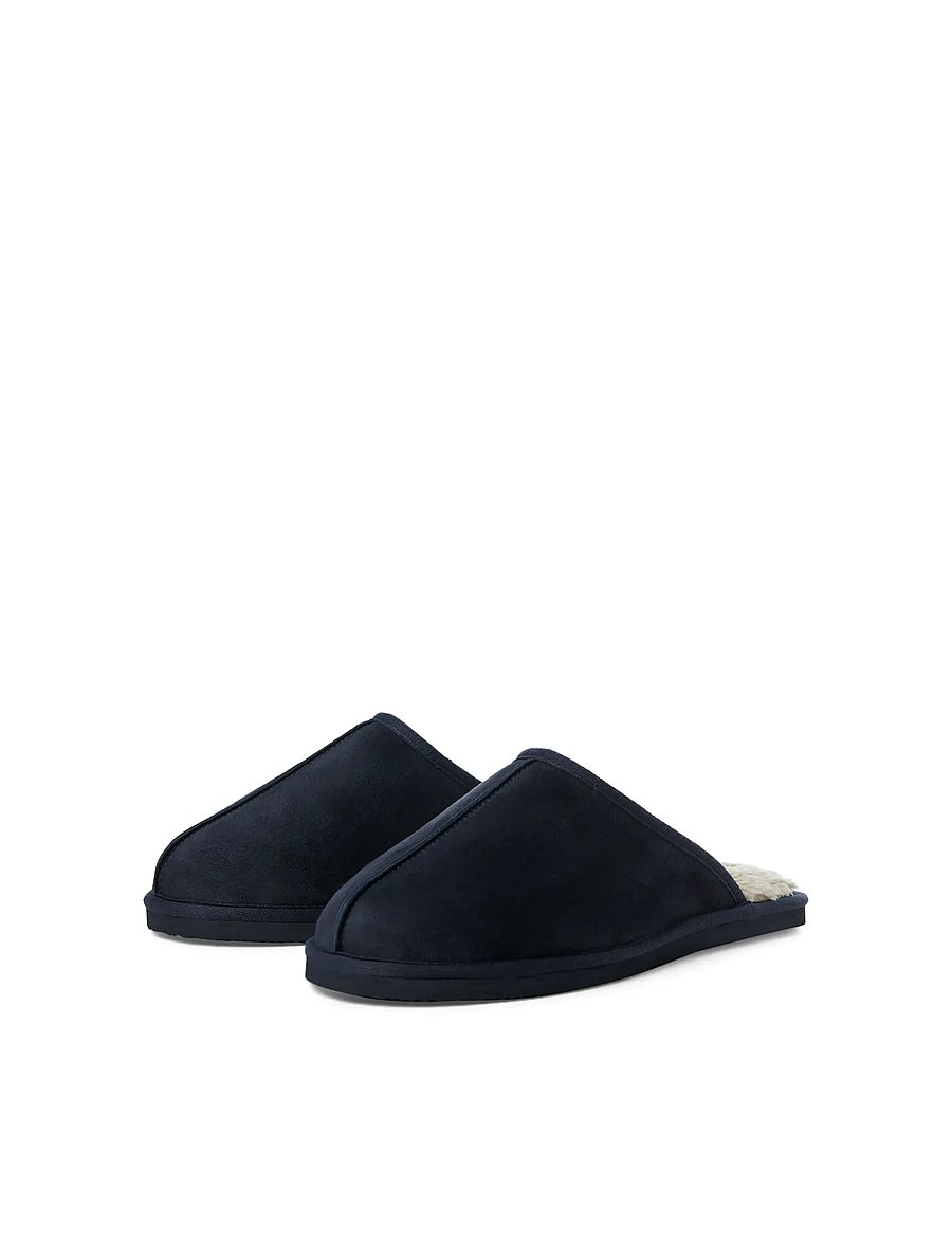 Jack & Jones - JFWDUDELY MICROFIBER SLIPPER PB - kollektioner - navy blazer - 5
