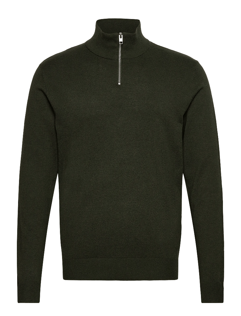 Jack & Jones - JJEEMIL KNIT HALF ZIP NOOS - pullover mit halbem reißverschluss - duffel bag - 1