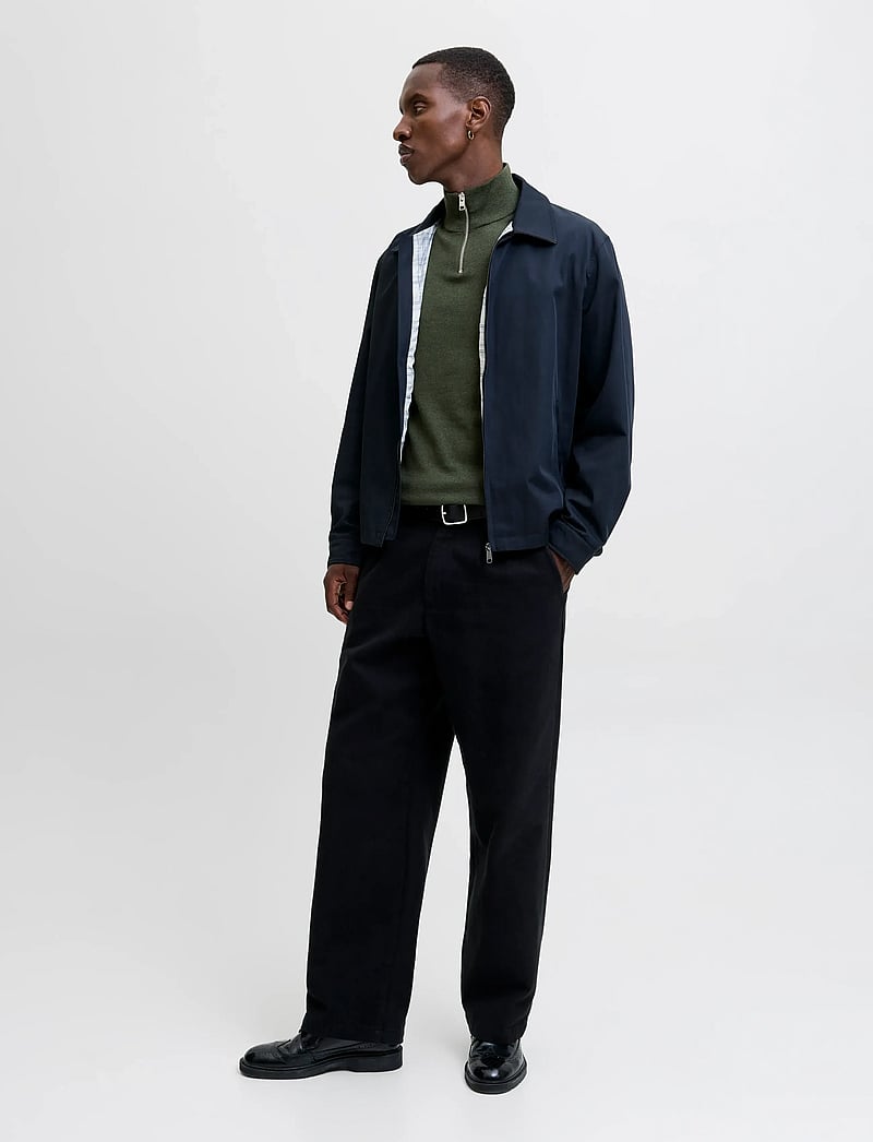 Jack & Jones - JJEEMIL KNIT HALF ZIP NOOS - pullover mit halbem reißverschluss - duffel bag - 4
