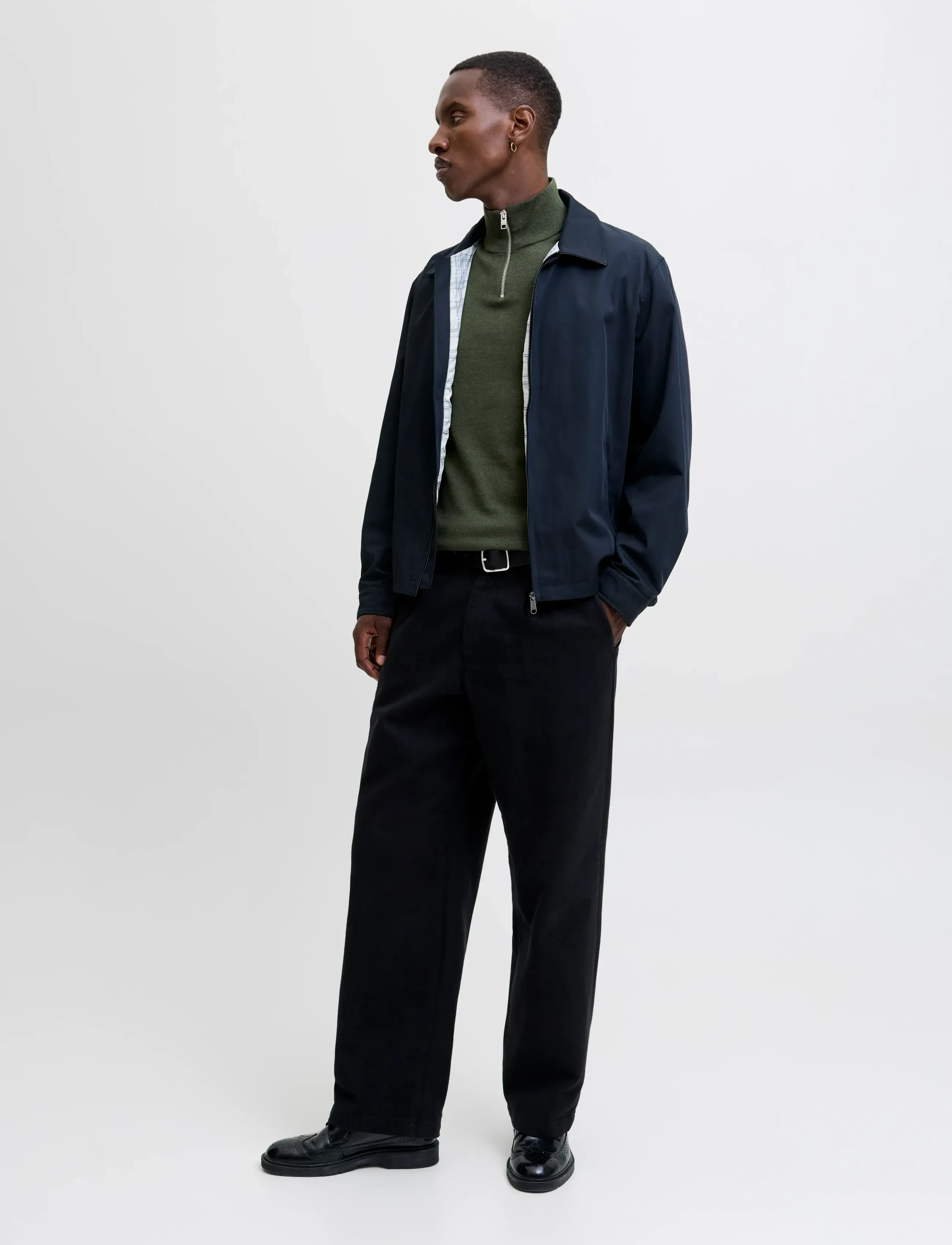 Jack & Jones - JJEEMIL KNIT HALF ZIP NOOS - tõmblukk-kaelusega džemprid - duffel bag - 4