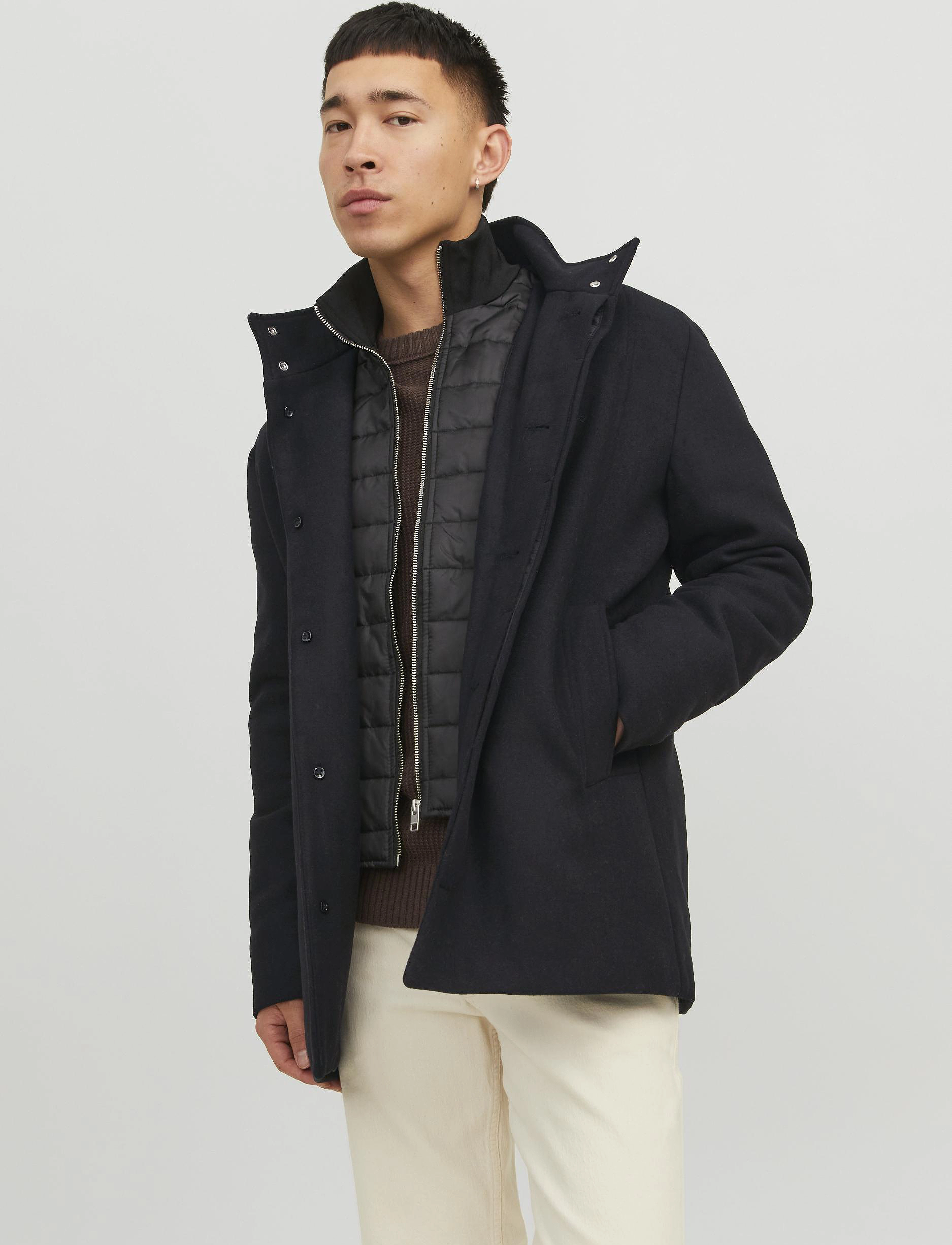 Jack & Jones - JJEDUNHAM WOOL JACKET - black - 2