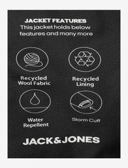 Jack & Jones - JJEDUNHAM WOOL JACKET SN - wool jackets - black - 8