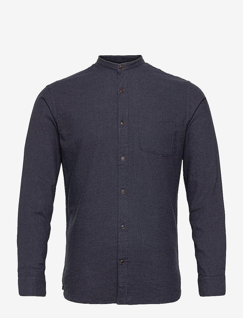 Jack & Jones - JJEBAND HEATHER SHIRT L/S - navy blazer - 0