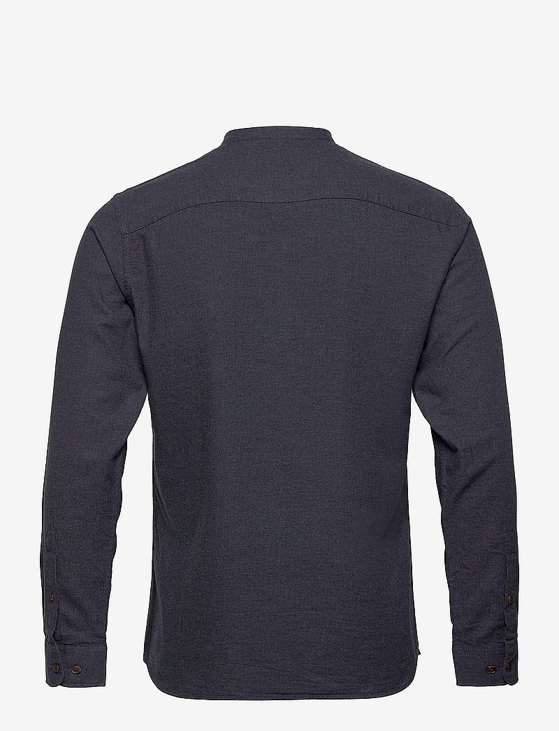 Jack & Jones - JJEBAND HEATHER SHIRT L/S - navy blazer - 1