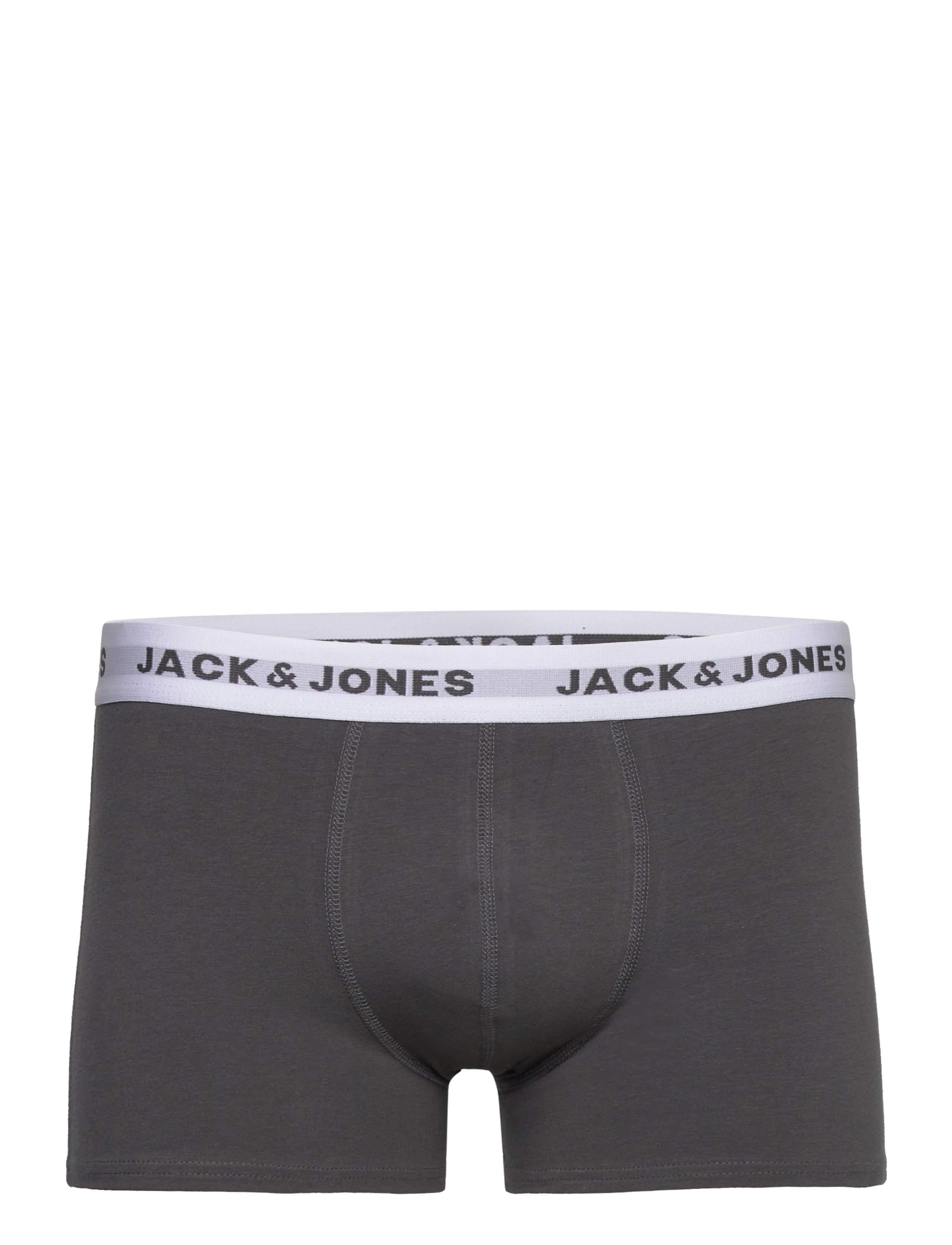 Jack & Jones - JACSOLID TRUNKS 12 PACKS - trunks - black - 4